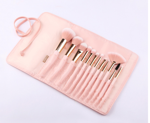 12-Piece Makeup Brush Set – Soft Bristle Beauty Kit